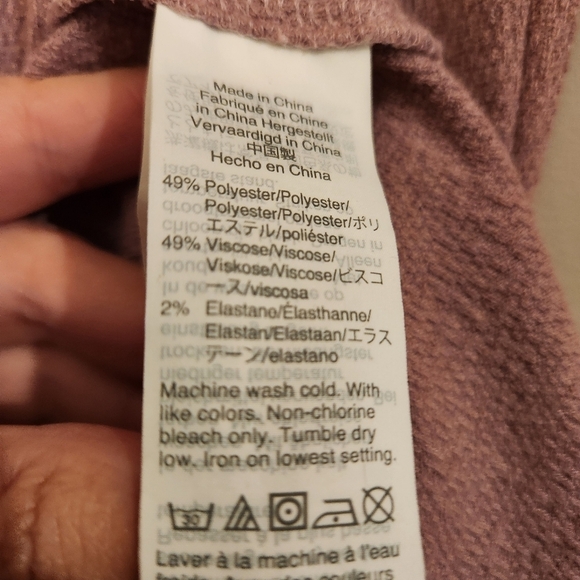 Madewell Cross Button Wrap Dress - Size Small - Lavender - Like New Blush Pink - Picture 6 of 10